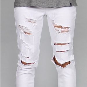 Hyperdenim white Ato Jeans